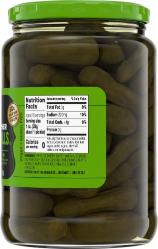 Kroger® Whole Kosher Baby Dills Perspective: right