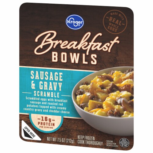 Kroger® Sausage & Gravy Scramble Breakfast Bowl Perspective: right