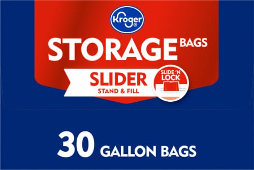 Kroger® Slider Storage Gallon Bags Perspective: right