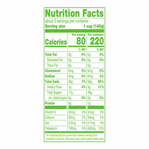 Simple Truth Organic® Canned Pineapple Chunks No Sugar Added in Pineapple Juice Perspective: right