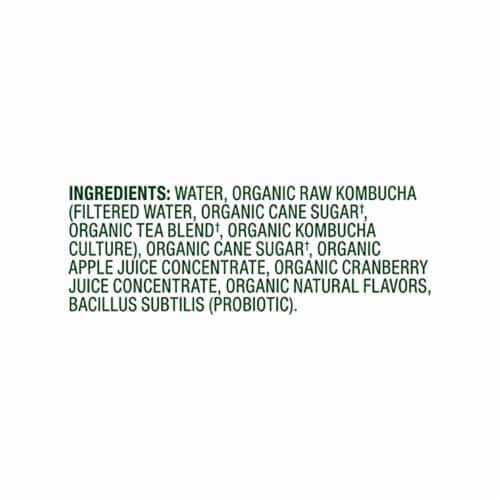 Simple Truth Organic™ Cranberry Apple Kombucha Perspective: right