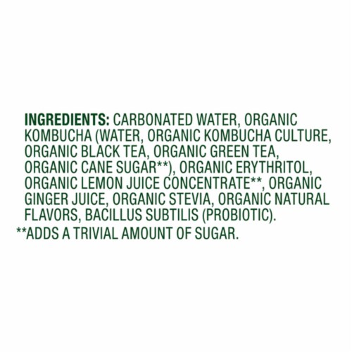 Simple Truth Organic® Lemon Ginger Kombucha Perspective: right