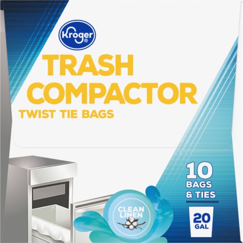 Kroger Compactor Trash Bags Perspective: right