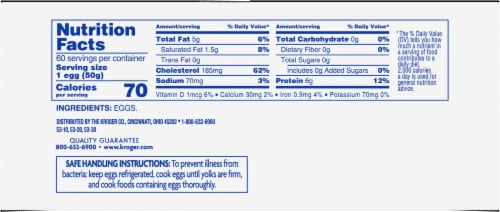 Kroger® Cage Free Grade AA Large White Eggs Perspective: right