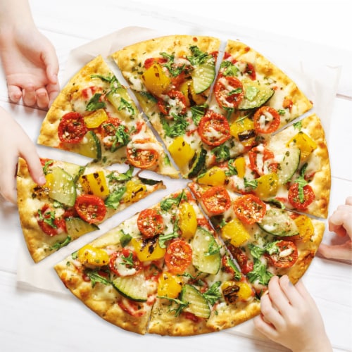 Simple Truth Organic® Italian Style Vegetable Ultra Thin Crust Frozen Pizza Perspective: right