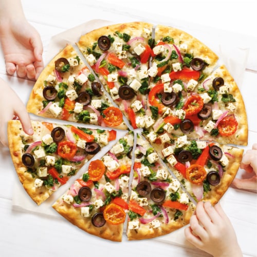 Simple Truth Organic® Greek Style Vegetable Ultra Thin Crust Frozen Pizza Perspective: right
