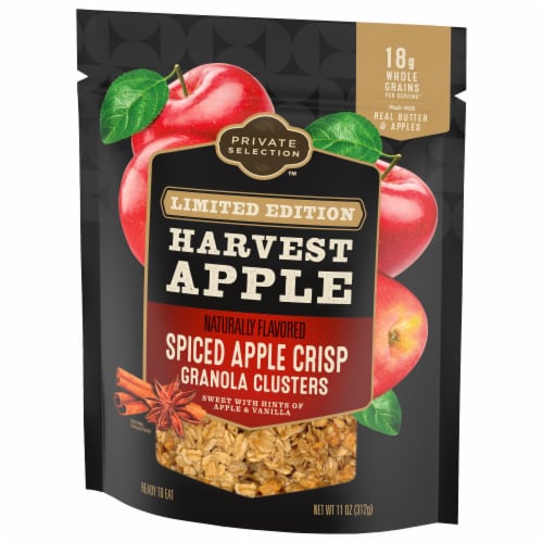Private Selection® Harvest Apple Spiced Apple Crisp Granola Cereal Clusters Perspective: right