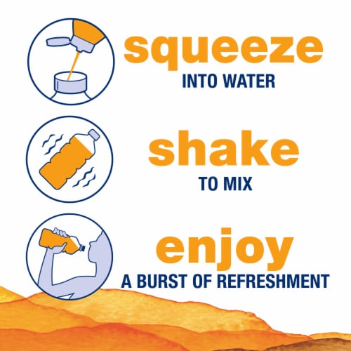 Kroger® Refresh White Grape Peach Water Enhancer Bottle Perspective: right