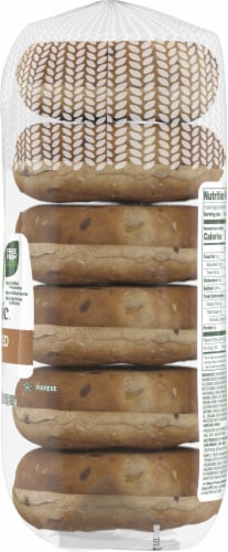 Simple Truth Organic Multi Seed Bagel Perspective: right