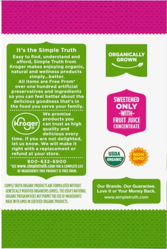 Simple Truth Organic® Pack a Fruit Punch Organic Juice Pouches Perspective: right