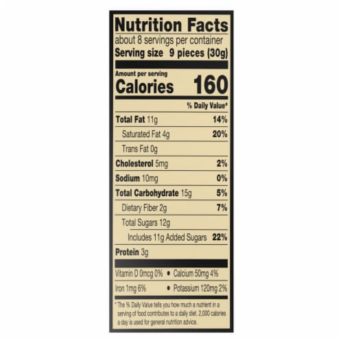 Private Selection® Candy Cane Chocolate Covered Almonds Holiday Candy Bag Perspective: right