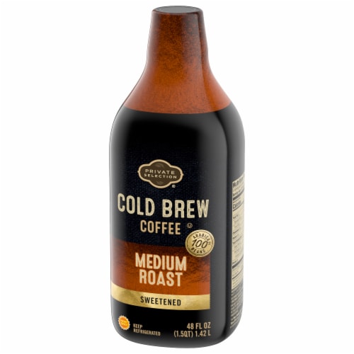 Private Selection® Slightly Sweetened Cold Brew Coffee Perspective: right