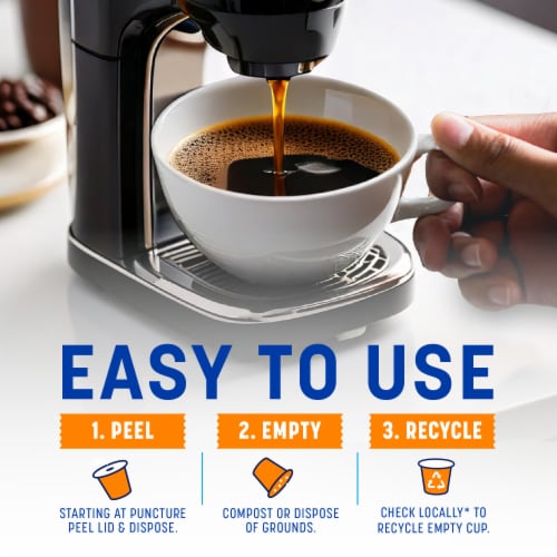 Kroger® Mild Roast Breakfast Blend Arabica Coffee Pods Perspective: right