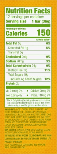 Simple Truth Organic™ Banana Bread Baked Energy Bar Perspective: right