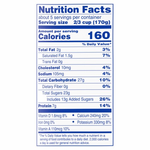 Kroger® Strawberry Blended Lowfat Yogurt Tub Perspective: right