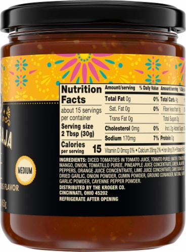 Private Selection® Mango Baja Style Medium Salsa Perspective: right