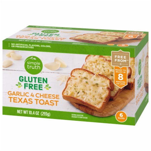 Simple Truth® Gluten Free Garlic 4 Cheese Frozen Texas Toast Perspective: right