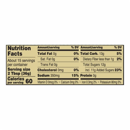 Private Selection® Carolina Inspired BBQ Sauce Perspective: right