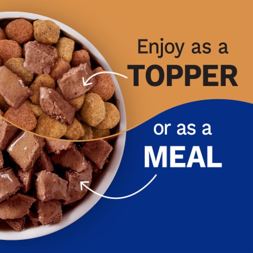 Pet Pride® Adult Wet Dog Food Rib Eye Flavor Cuts in Gravy Perspective: right