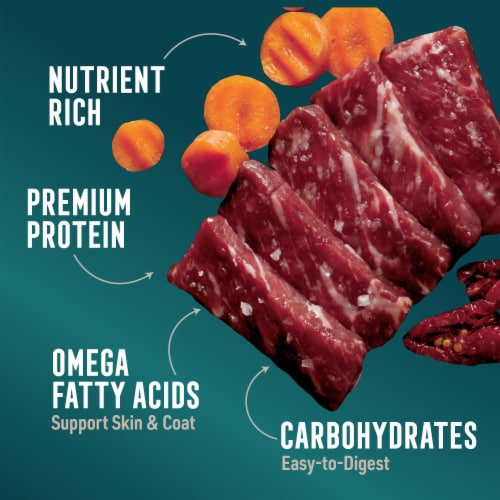 ABOUND® Wet Dog Food Beef Carrot & Tomato in Gravy Perspective: right