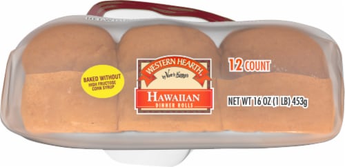 Western Hearth® Hawaiian Dinner Rolls Perspective: right