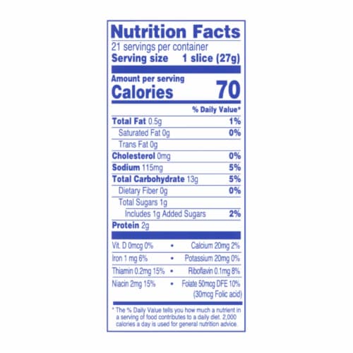 Kroger® White Bread Perspective: right