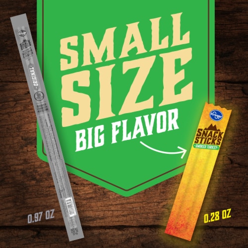 Kroger® Smoked Turkey Jerky Snack Sticks Perspective: right