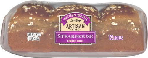 Western Hearth® Artisan Steakhouse Dinner Rolls Perspective: right