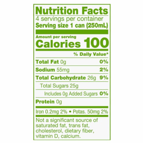 Simple Truth® Sparkling 100% Mango Juice Cans Perspective: right