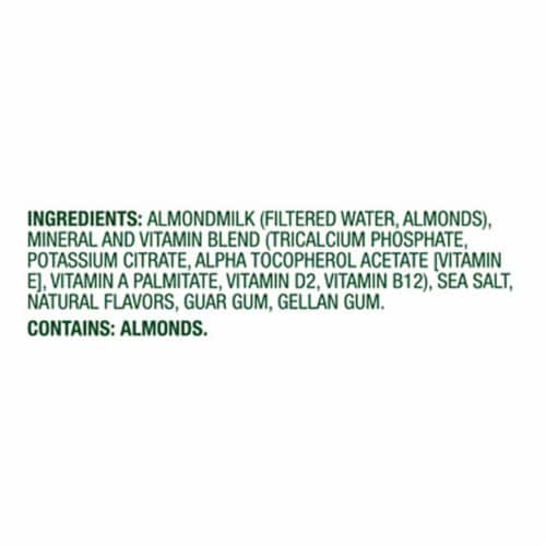 Simple Truth® Dairy Free Unsweetened Vanilla Almond Milk Half Gallon Perspective: right