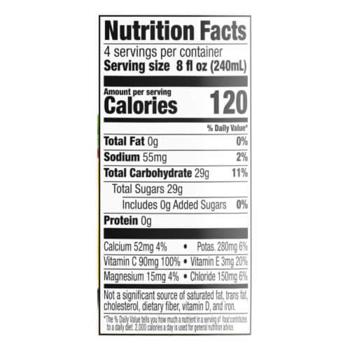 Simple Truth® Electrolyte Tropical 100% Juice Bottle Perspective: right