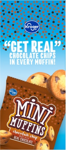 Kroger® Mini Muffins Chocolate Chip Perspective: right