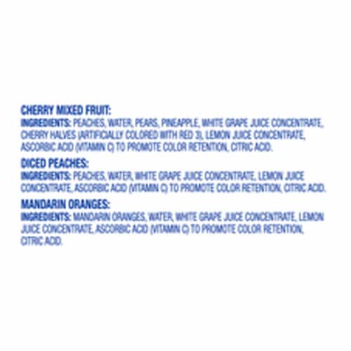 Kroger® Fruit Cups Three Flavor Variety Pack BIG DEAL! Perspective: right