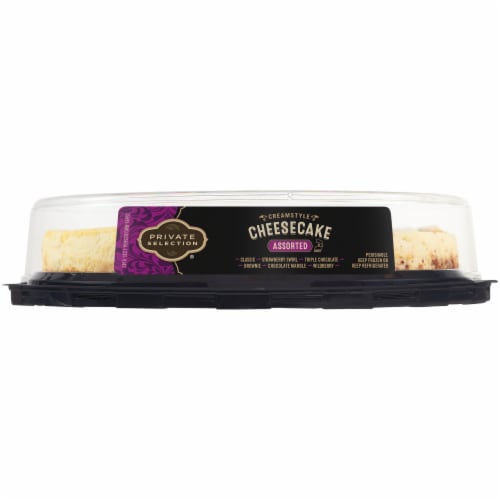 Private Selection Assorted Creamstyle Cheesecake Perspective: right