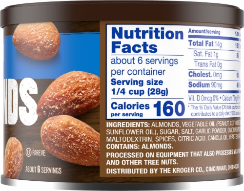 Kroger® Teriyaki Almonds Perspective: right