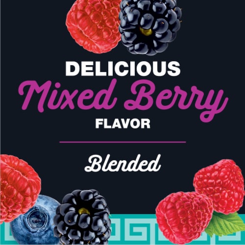 Kroger® Mixed Berry Blended Nonfat Greek Yogurt Cup Perspective: right