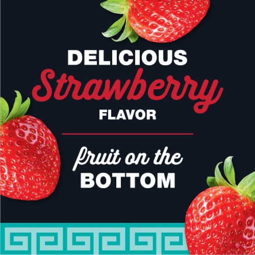 Kroger® Fruit on the Bottom Strawberry Nonfat Greek Yogurt Cup Perspective: right