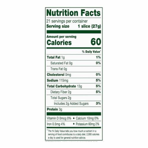 Simple Truth Organic® Thin Sliced 100% Whole Wheat Bread Perspective: right