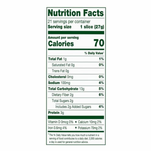 Simple Truth Organic® Thin Sliced Ancient Grain Bread Perspective: right