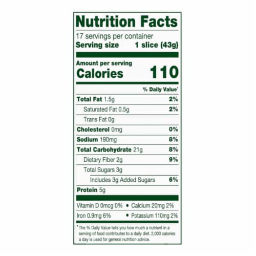 Simple Truth Organic® 100% Whole Wheat Bread Perspective: right