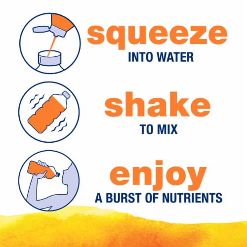 Kroger® Vitamin Orange Tangerine Water Enhancer Bottle Perspective: right