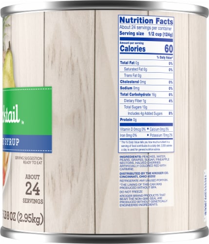 Kroger® Fruit Cocktail In Extra Light Syrup Perspective: right