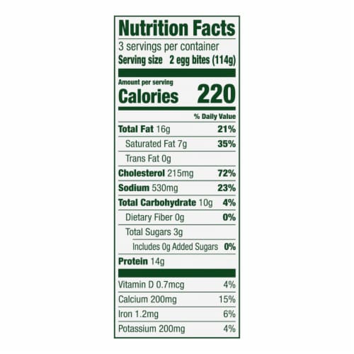 Simple Truth® Cheese & Uncured Bacon Egg Bites Perspective: right