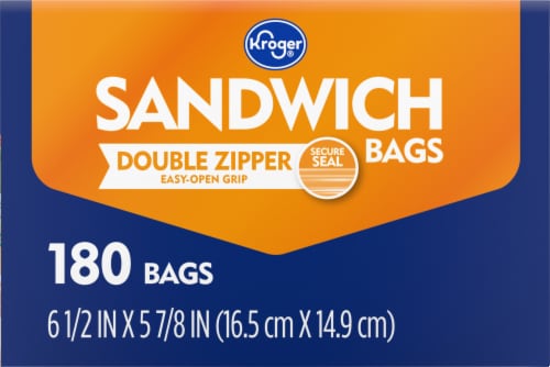 Kroger® Reclosable Sandwich Bags Perspective: right