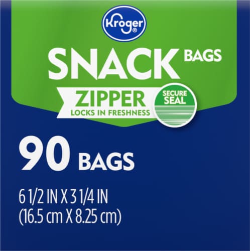 Kroger® Reclosable Snack Bags Perspective: right
