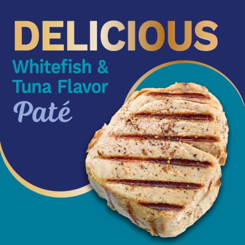 Pet Pride® All Life Stages Wet Cat Food Ocean Whitefish & Tuna Dinner Paté Perspective: right