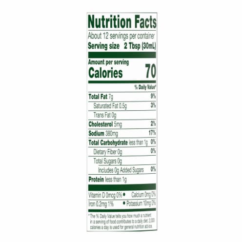 Simple Truth® No Sugar Dijon & Honey Salad Dressing Perspective: right