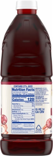 Kroger® Cranberry Juice Cocktail Perspective: right