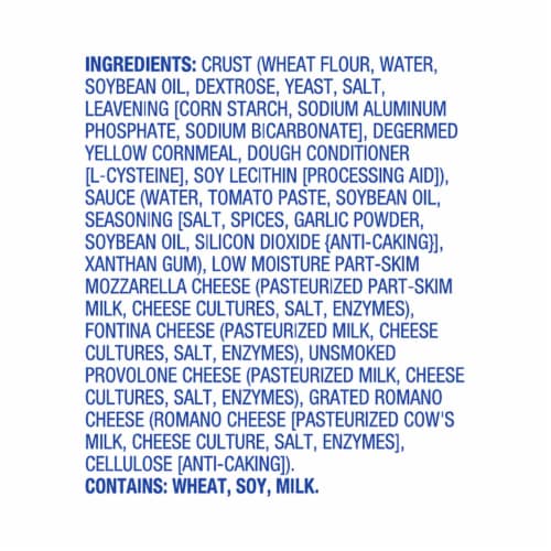 Kroger® Four Cheese Rising Crust Frozen Pizza Perspective: right