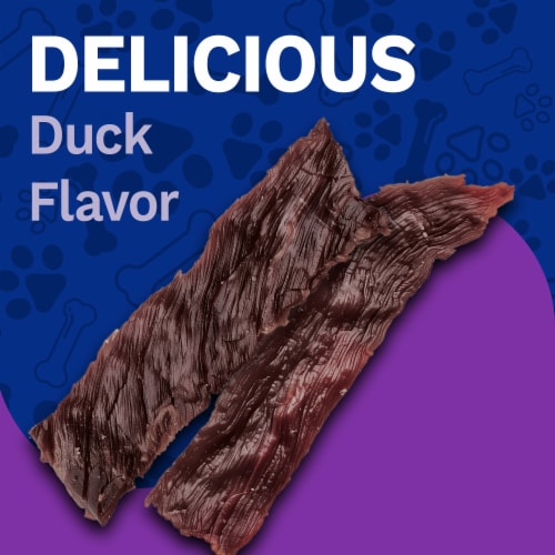 Pet Pride® Duck Jerky Dog Treats BIG DEAL! Perspective: right